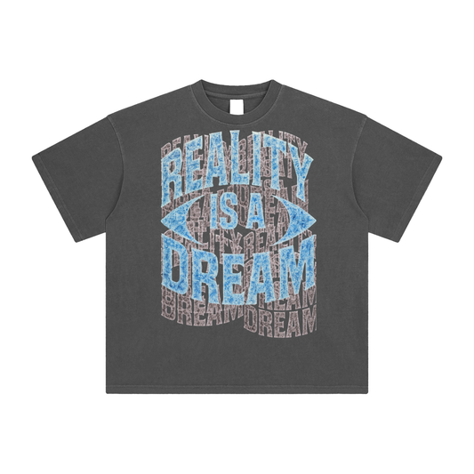 Lucid Black And Blue Reality Is A Dream Tee